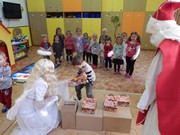 Mikuláš, čert a anděl ve školce